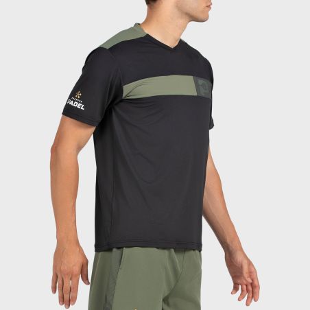 T-SHIRT BULLPADEL PUYO NERO