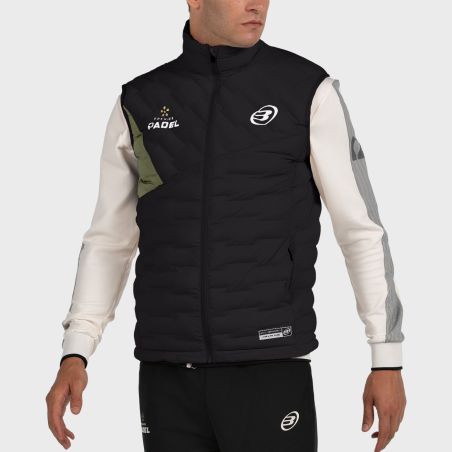 tienda de padel Madrid, tienda de padel online, tienda de padel españa, tienda de padel en linea, CHALECO BULLPADEL PRIMO NEGRO