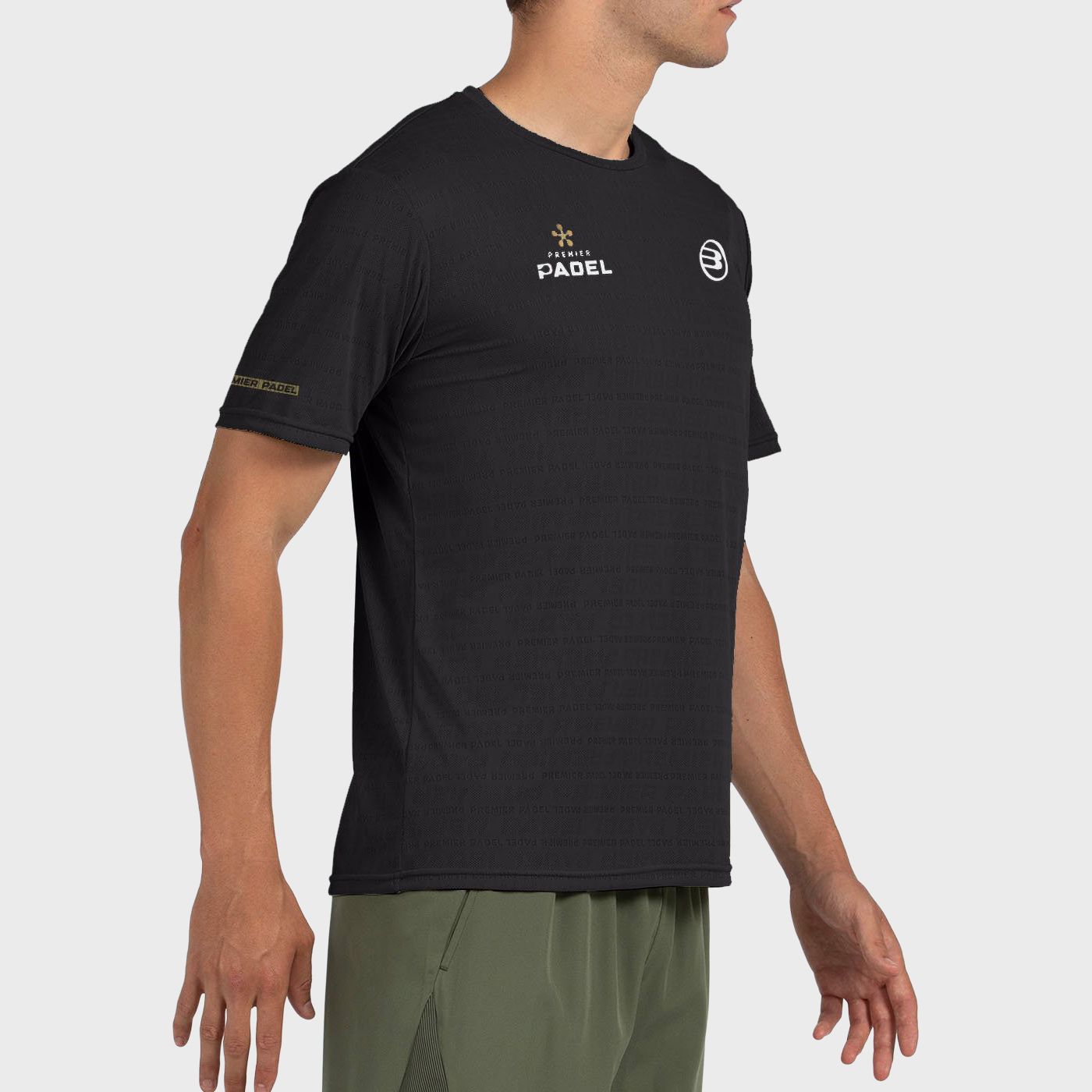T-SHIRT BULLPADEL PRILEP NOIR