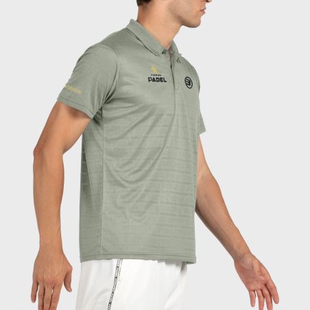 POLO-SHIRT BULLPADEL POMPIER EUCALYPTUS