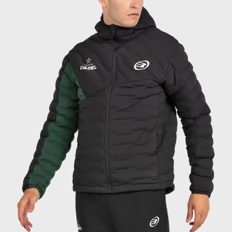 tienda de padel Madrid, tienda de padel online, tienda de padel españa, tienda de padel en linea, ANORACK BULLPADEL POPY NEGRO
