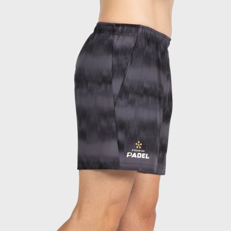 tienda de padel Madrid, tienda de padel online, tienda de padel españa, tienda de padel en linea, SHORT BULLPADEL POENIX NEGRO