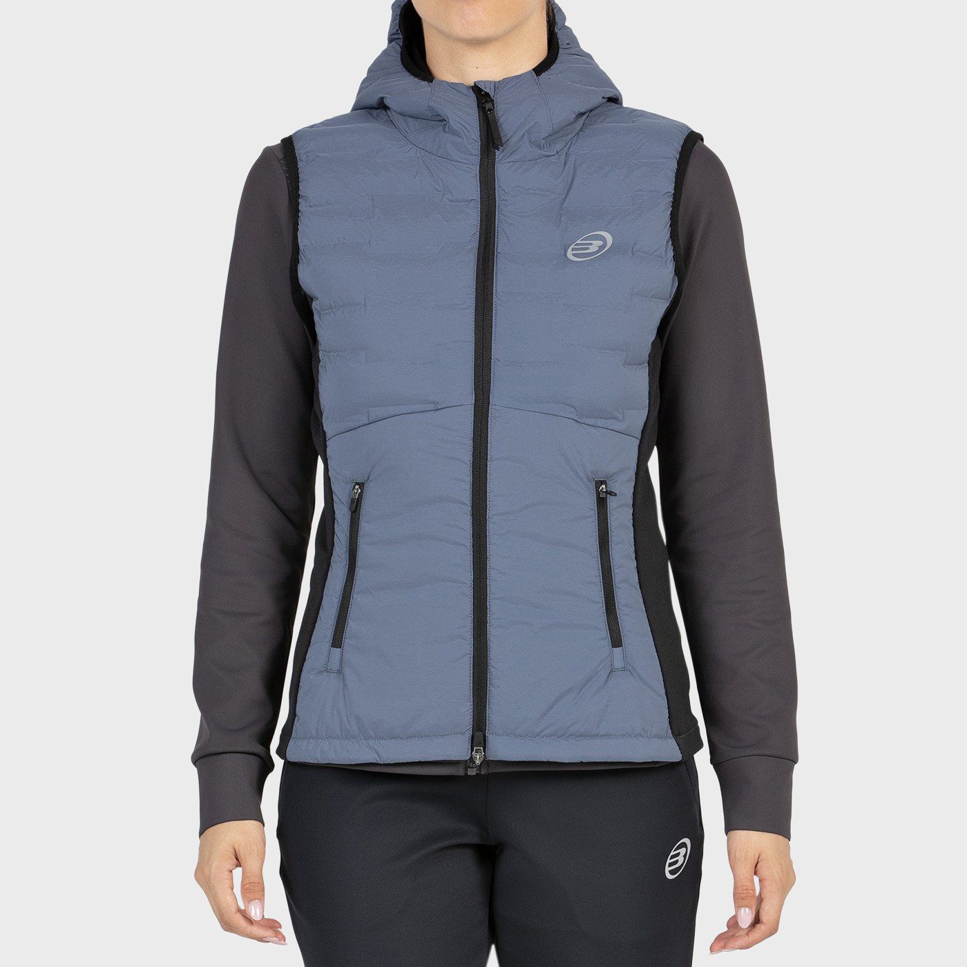 GILET BULLPADEL BLENDA BLU LAVATO