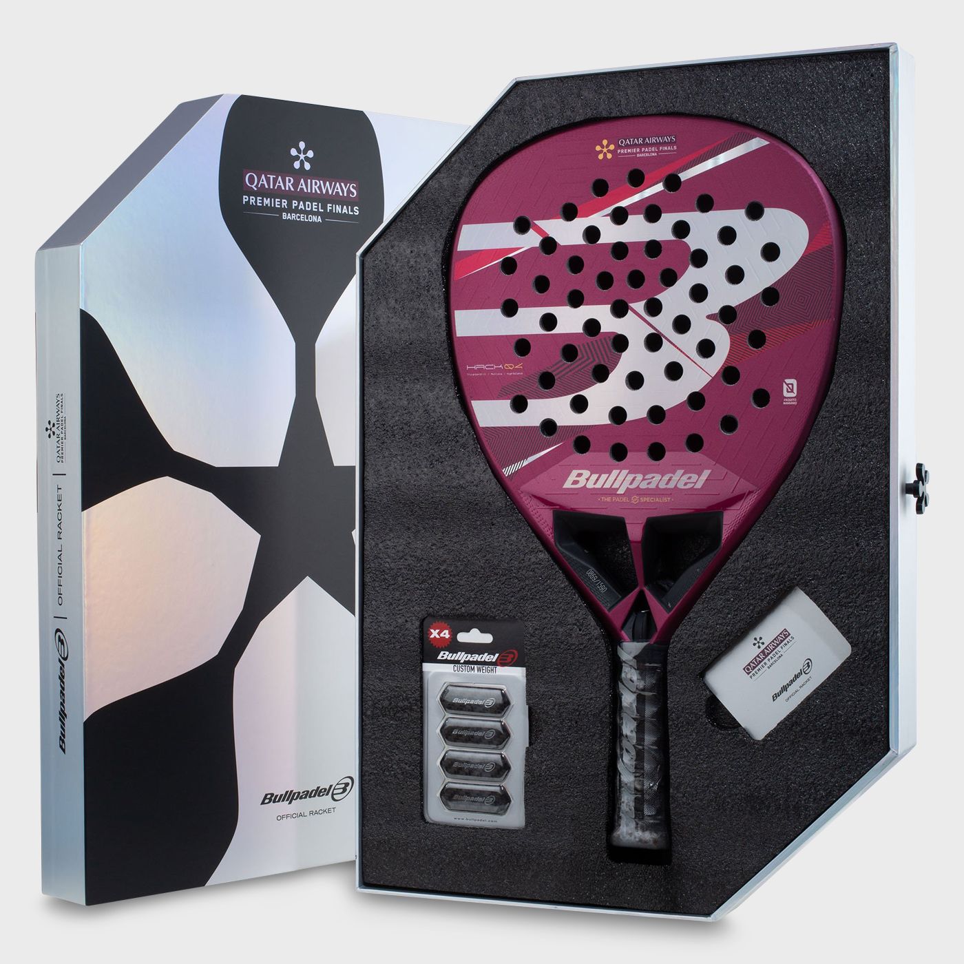 tienda de padel Madrid, tienda de padel online, tienda de padel españa, tienda de padel en linea, PALA BULLPADEL HACK 04 TF 25