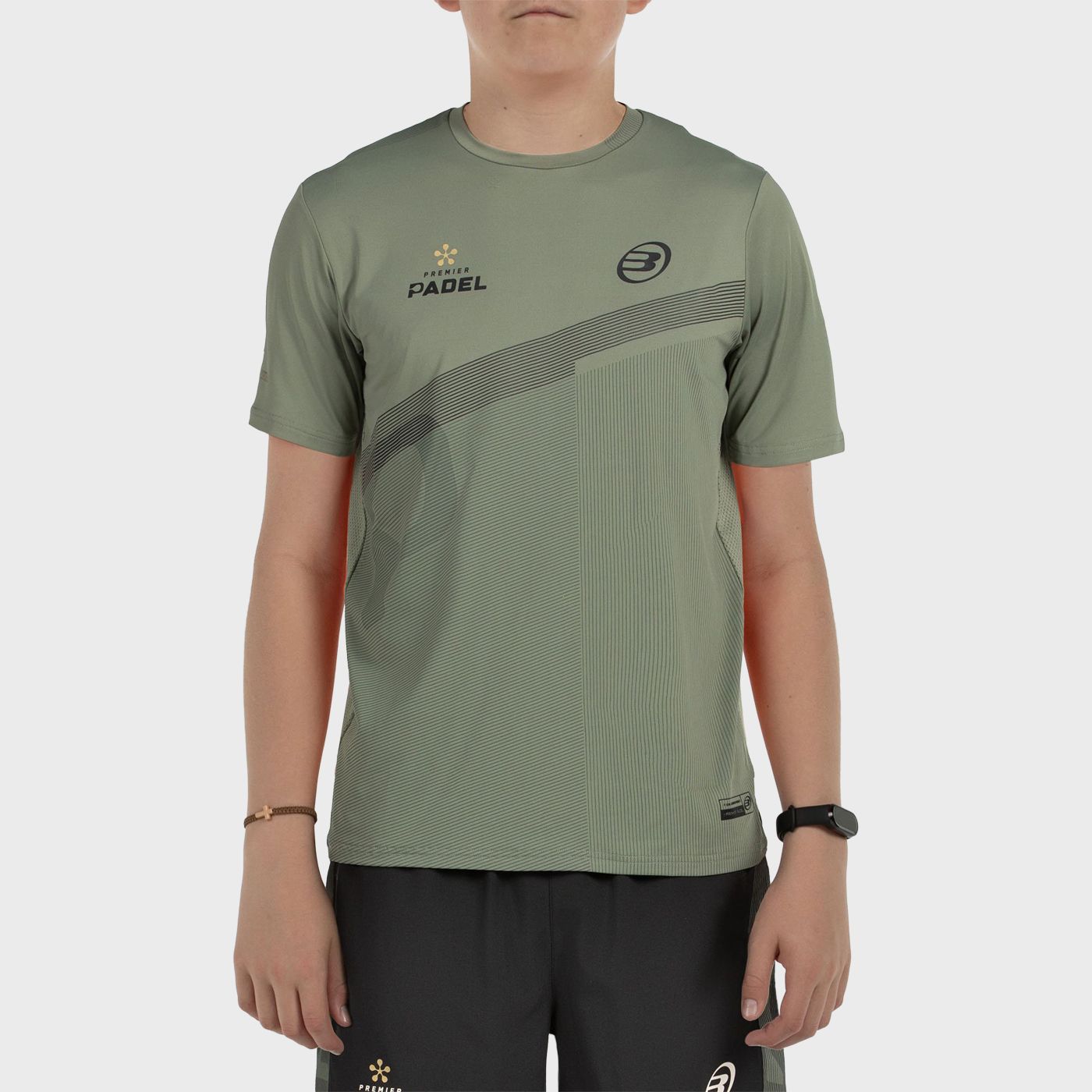 T-SHIRT BULLPADEL PATOS JR KAKI