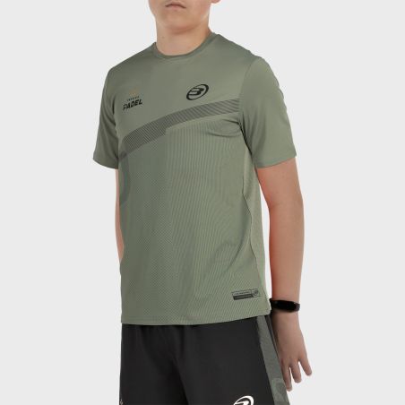 T-SHIRT BULLPADEL PATOS JR KAKI