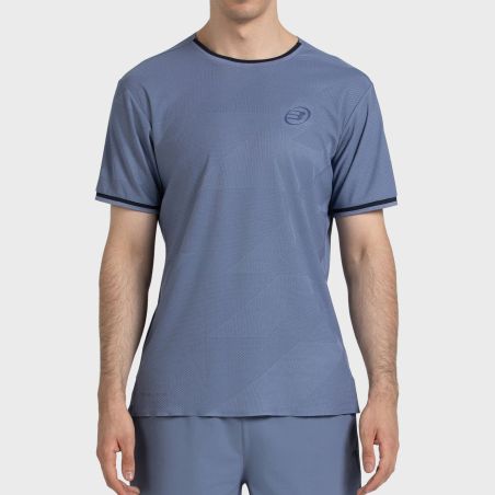 tienda de padel Madrid, tienda de padel online, tienda de padel españa, tienda de padel en linea, CAMISETA BULLPADEL PRIOR AZUL 