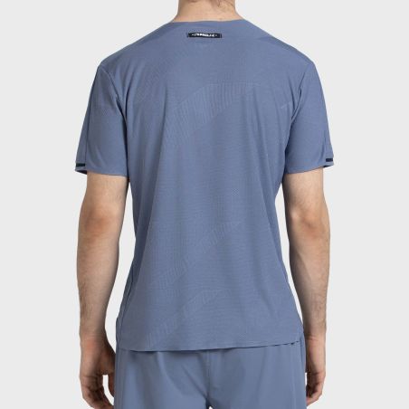 tienda de padel Madrid, tienda de padel online, tienda de padel españa, tienda de padel en linea, CAMISETA BULLPADEL PRIOR AZUL 