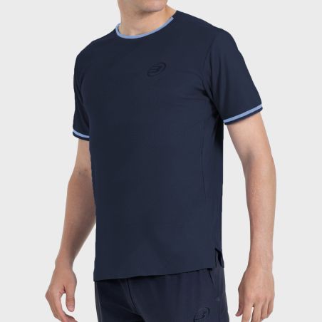 tienda de padel Madrid, tienda de padel online, tienda de padel españa, tienda de padel en linea, CAMISETA BULLPADEL PRIOR AZUL 