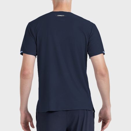 tienda de padel Madrid, tienda de padel online, tienda de padel españa, tienda de padel en linea, CAMISETA BULLPADEL PRIOR AZUL 