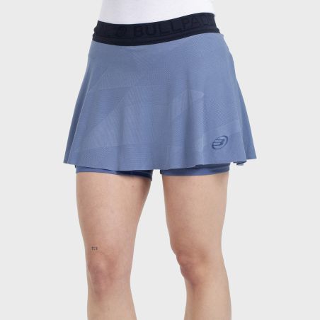 tienda de padel Madrid, tienda de padel online, tienda de padel españa, tienda de padel en linea, FALDA BULLPADEL PERALA AZUL AT