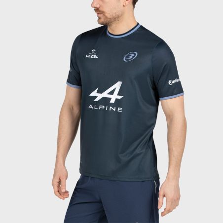 tienda de padel Madrid, tienda de padel online, tienda de padel españa, tienda de padel en linea, CAMISETA BULLPADEL PRIOR CH AZ