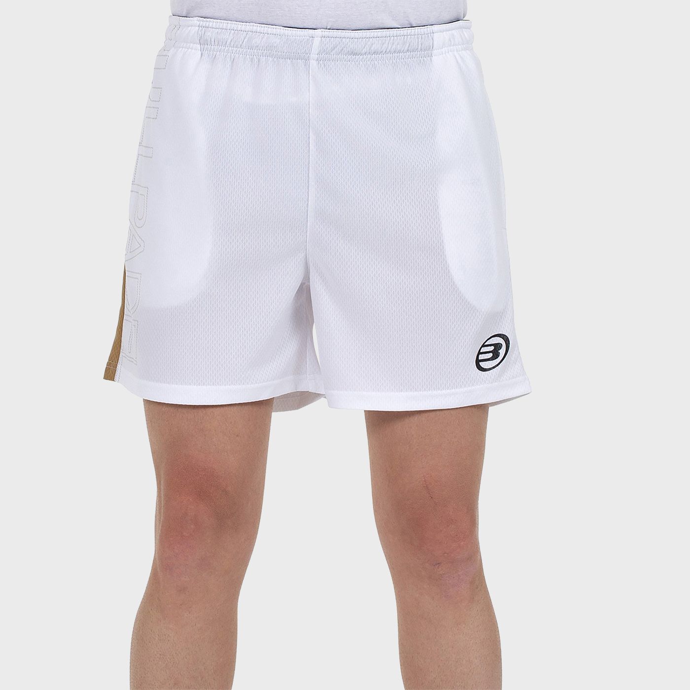 tienda de padel Madrid, tienda de padel online, tienda de padel españa, tienda de padel en linea, SHORT BULLPADEL CAMPAZA BLANCO
