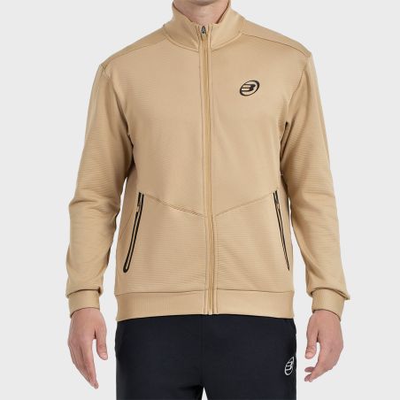 tienda de padel Madrid, tienda de padel online, tienda de padel españa, tienda de padel en linea, SUDADERA BULLPADEL ALFOZ OCRE