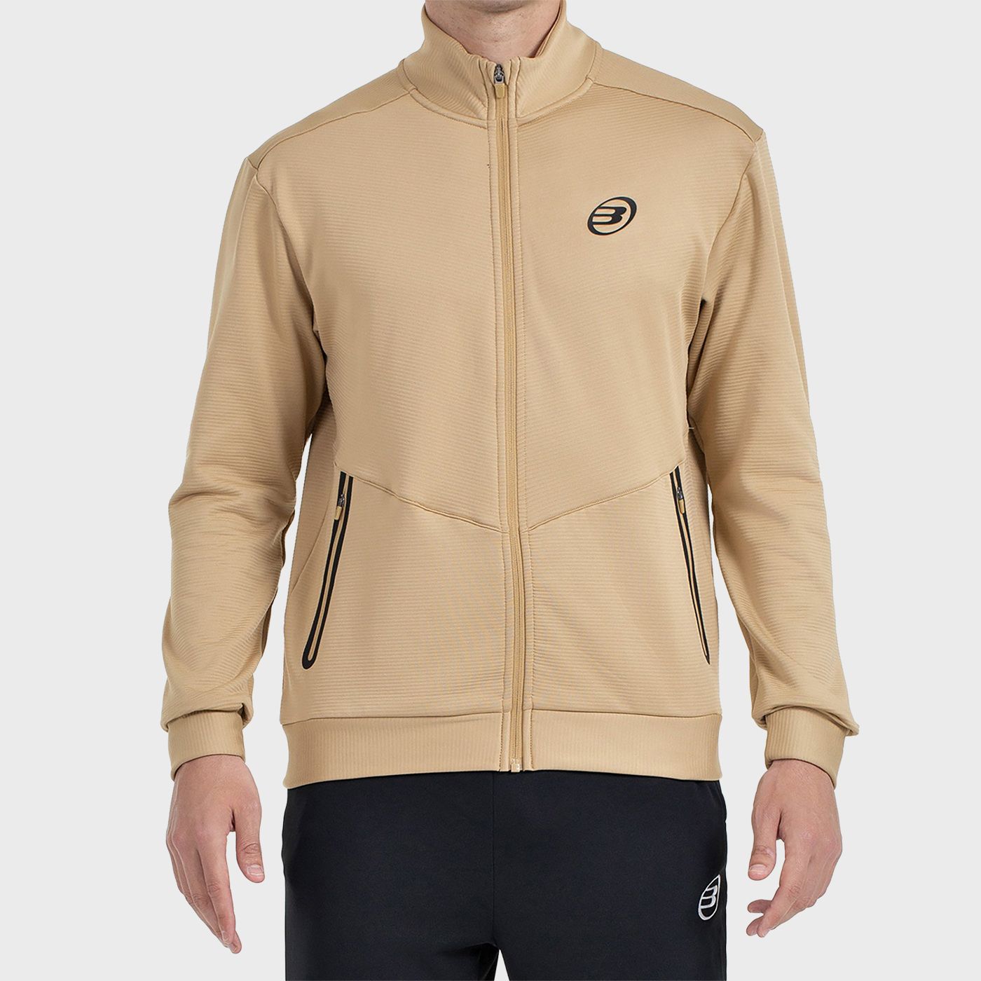 tienda de padel Madrid, tienda de padel online, tienda de padel españa, tienda de padel en linea, SUDADERA BULLPADEL ALFOZ OCRE