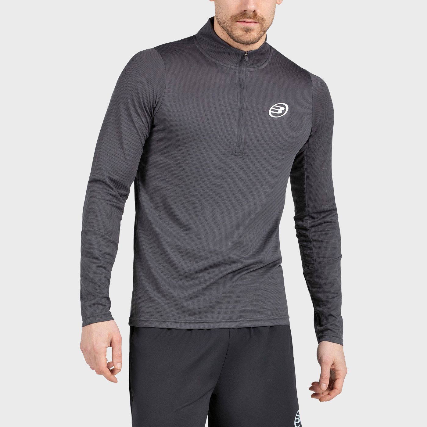 CAMISETA BULLPADEL ANSER ANTRACITA