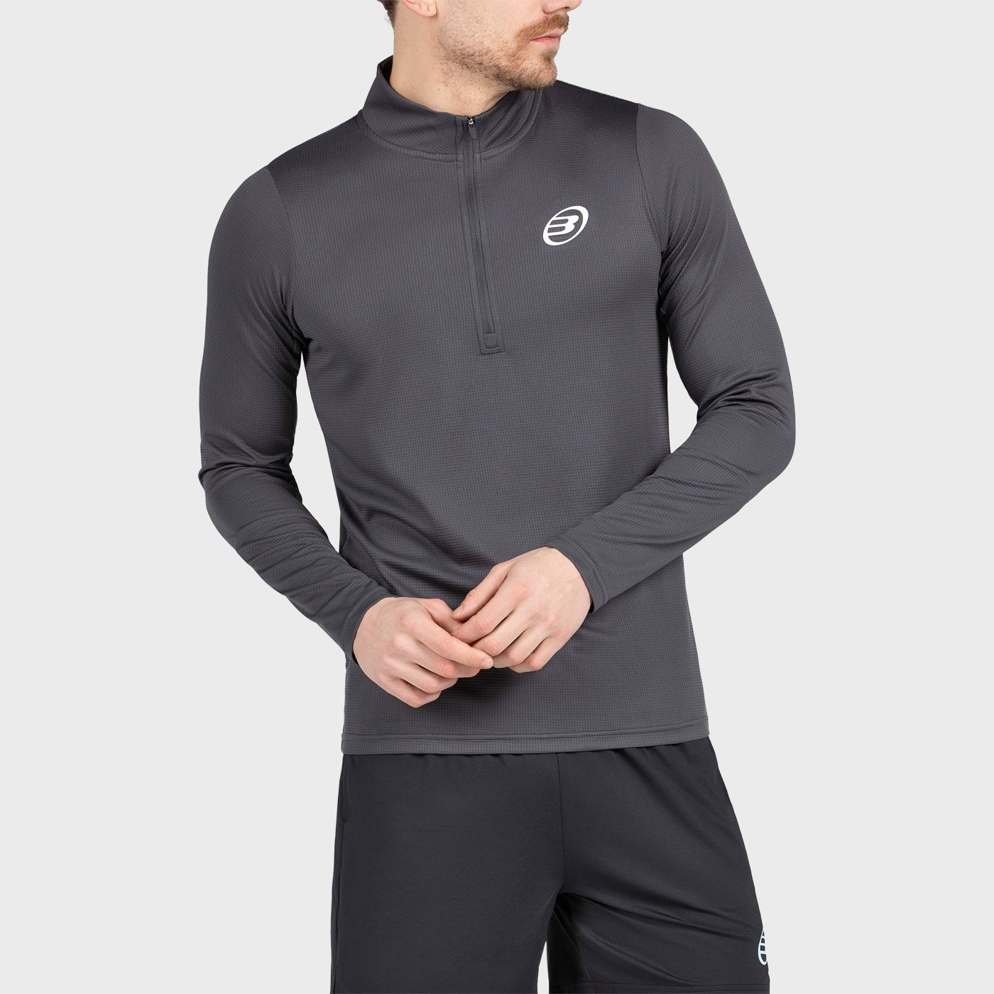 CAMISETA BULLPADEL ANSER ANTRACITA