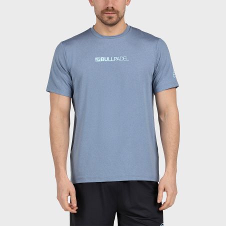 tienda de padel Madrid, tienda de padel online, tienda de padel españa, tienda de padel en linea, CAMISETA BULLPADEL COLEDIL AZU