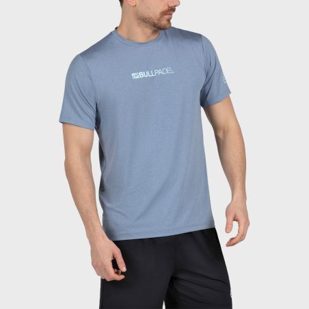 tienda de padel Madrid, tienda de padel online, tienda de padel españa, tienda de padel en linea, CAMISETA BULLPADEL COLEDIL AZU