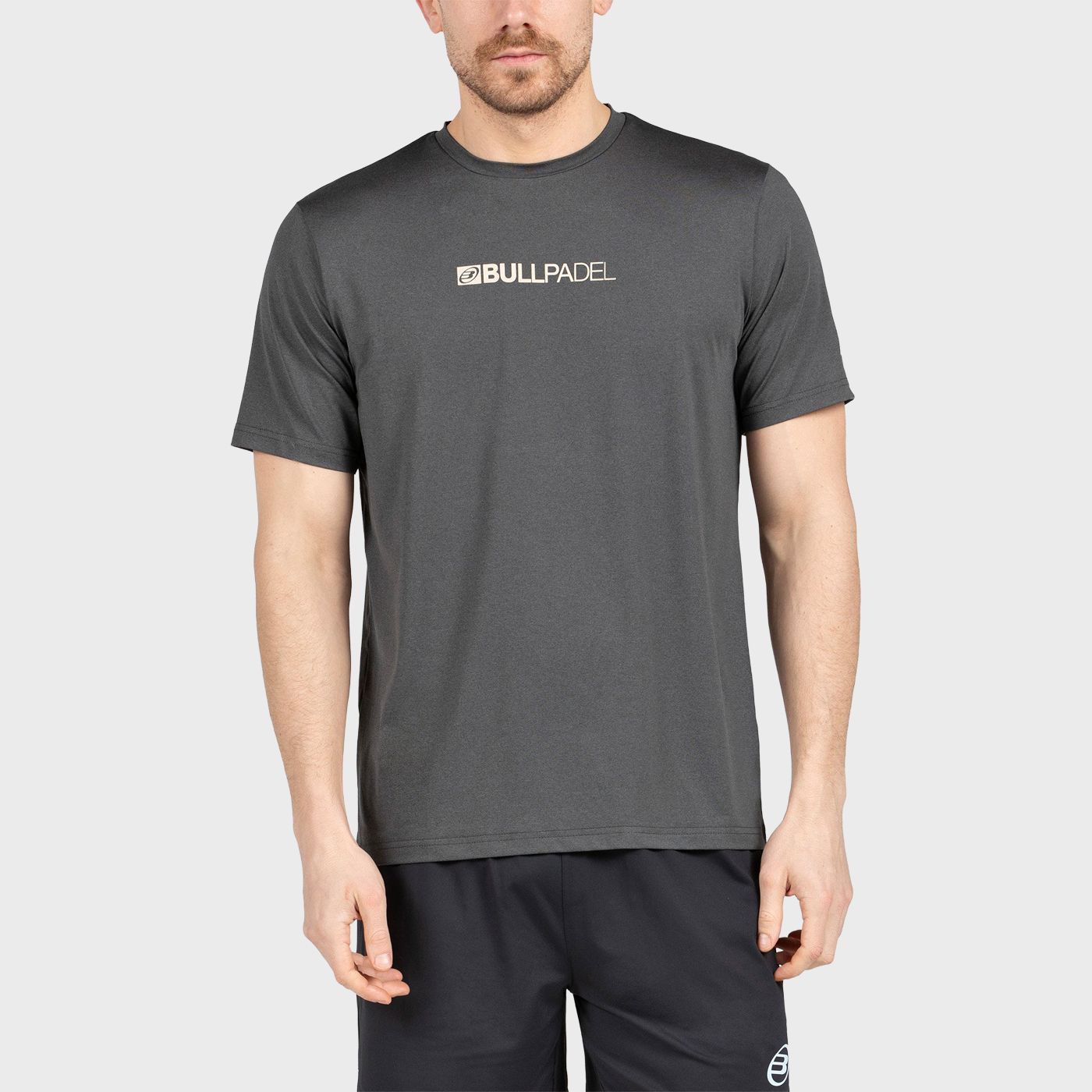 tienda de padel Madrid, tienda de padel online, tienda de padel españa, tienda de padel en linea, CAMISETA BULLPADEL COLEDIL NEG