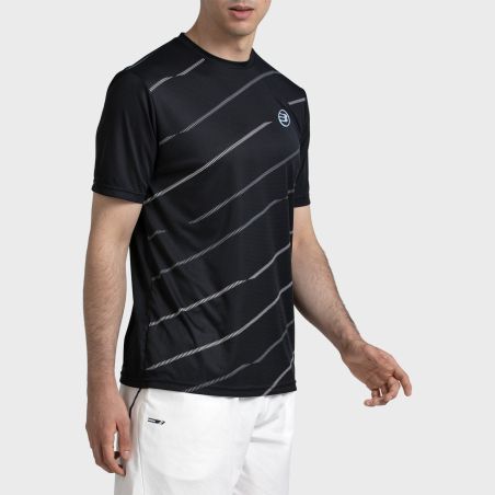 tienda de padel Madrid, tienda de padel online, tienda de padel españa, tienda de padel en linea, CAMISETA BULLPADEL CASINAS NEG