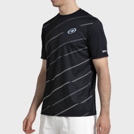 tienda de padel Madrid, tienda de padel online, tienda de padel españa, tienda de padel en linea, CAMISETA BULLPADEL CASINAS NEG