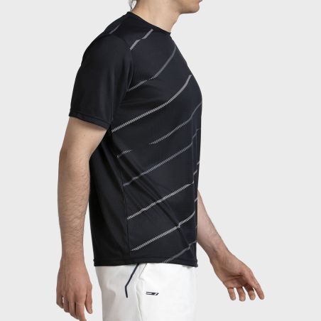 tienda de padel Madrid, tienda de padel online, tienda de padel españa, tienda de padel en linea, CAMISETA BULLPADEL CASINAS NEG