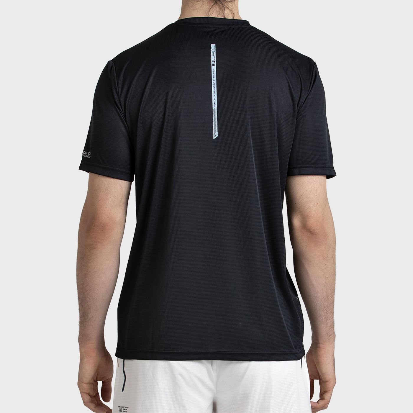 tienda de padel Madrid, tienda de padel online, tienda de padel españa, tienda de padel en linea, CAMISETA BULLPADEL CASINAS NEG