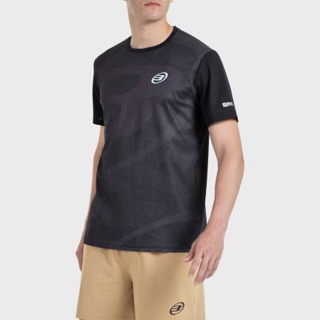 T-SHIRT BULLPADEL CASTIL BLACK