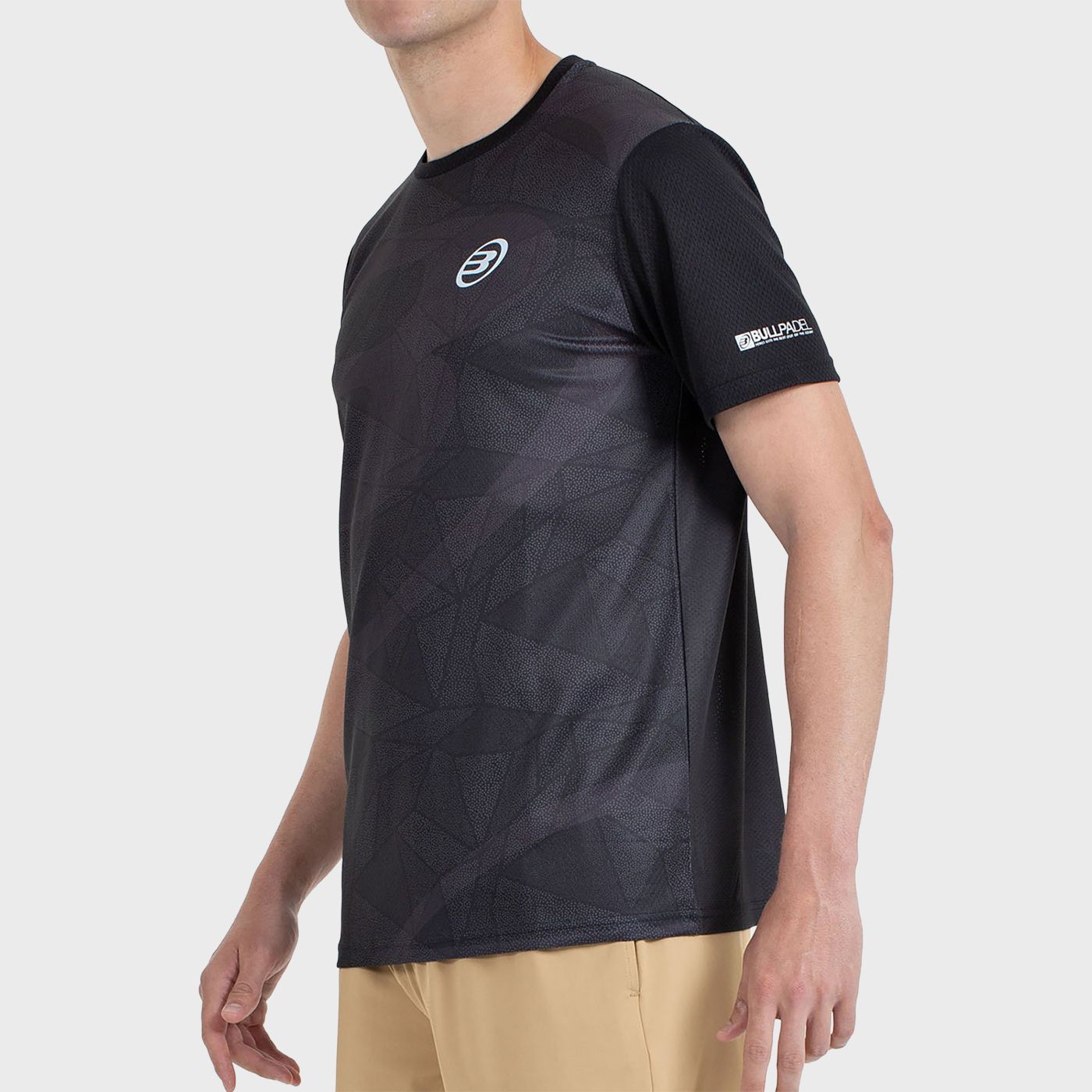 T-SHIRT BULLPADEL CASTIL BLACK