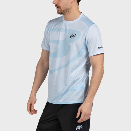 tienda de padel Madrid, tienda de padel online, tienda de padel españa, tienda de padel en linea, CAMISETA BULLPADEL CASTIL AZUL