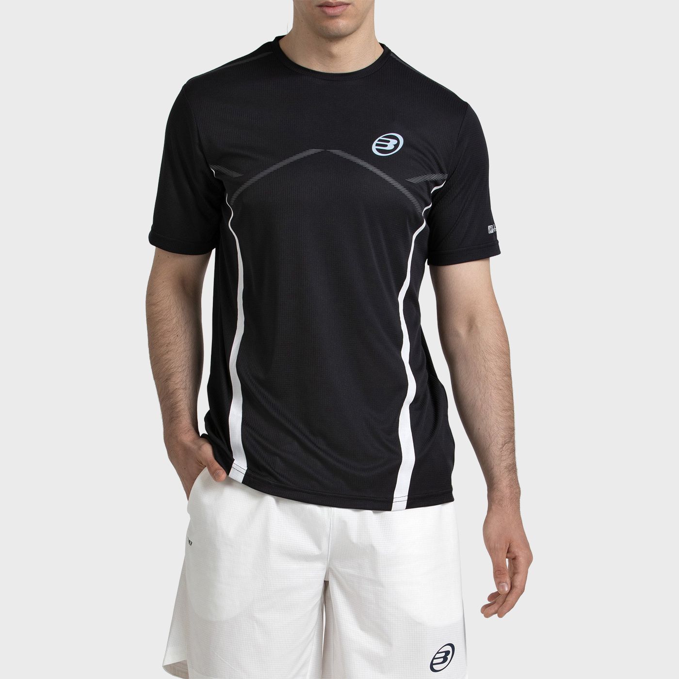 T-SHIRT BULLPADEL CABORE BLACK