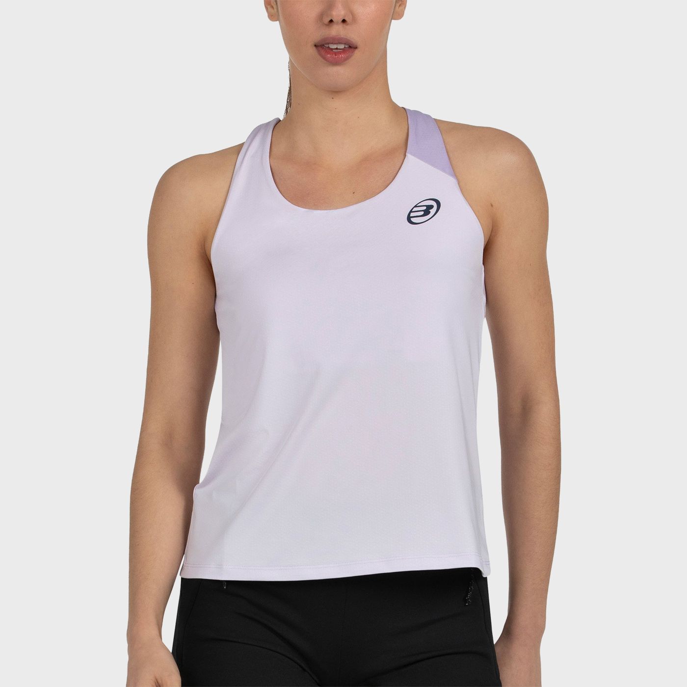 tienda de padel Madrid, tienda de padel online, tienda de padel españa, tienda de padel en linea, CAMISETA BULLPADEL PADO LILA P