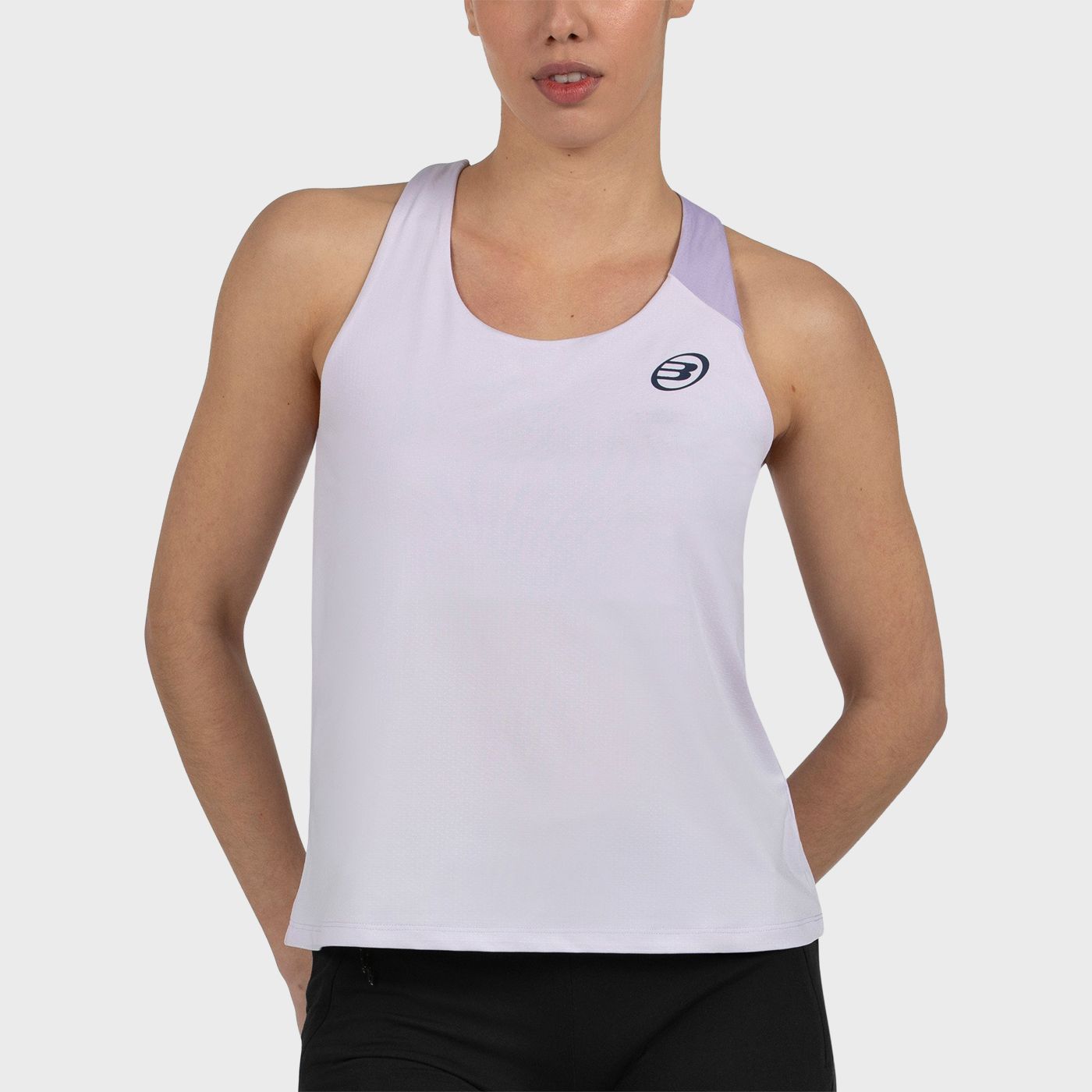 tienda de padel Madrid, tienda de padel online, tienda de padel españa, tienda de padel en linea, CAMISETA BULLPADEL PADO LILA P
