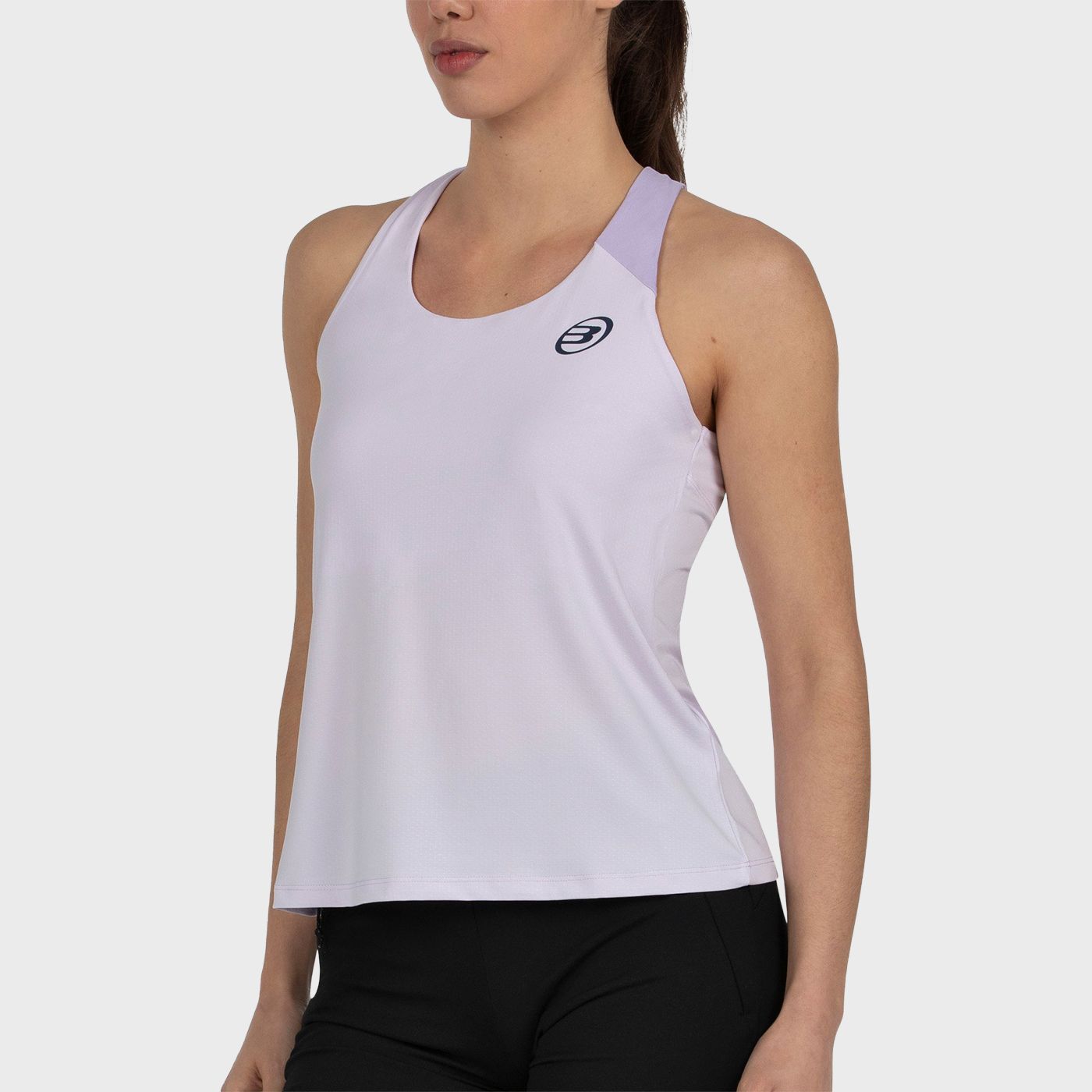 tienda de padel Madrid, tienda de padel online, tienda de padel españa, tienda de padel en linea, CAMISETA BULLPADEL PADO LILA P