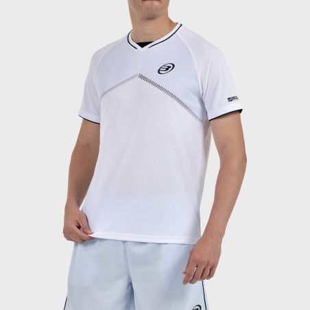 CAMISETA BULLPADEL CASAR BLANCO