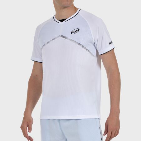 CAMISETA BULLPADEL CASAR BLANCO