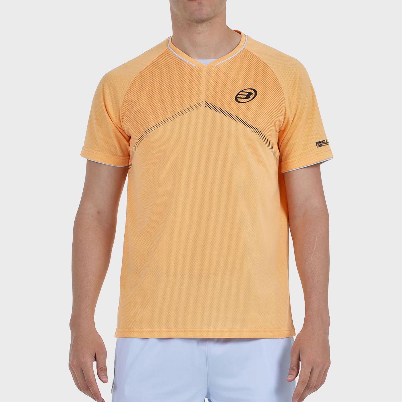 CAMISETA BULLPADEL CASAR MANDARINA