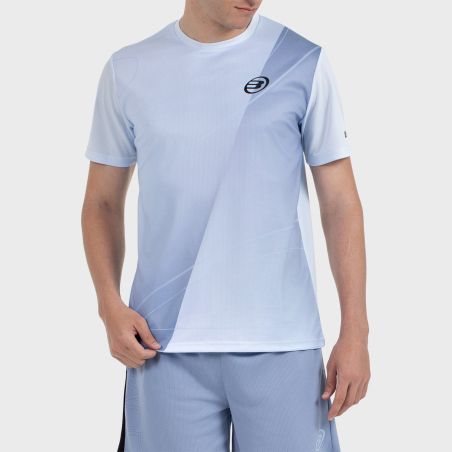 CAMISETA BULLPADEL CUMBRE AZUL GLACIAR