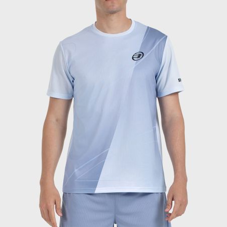 CAMISETA BULLPADEL CUMBRE AZUL GLACIAR