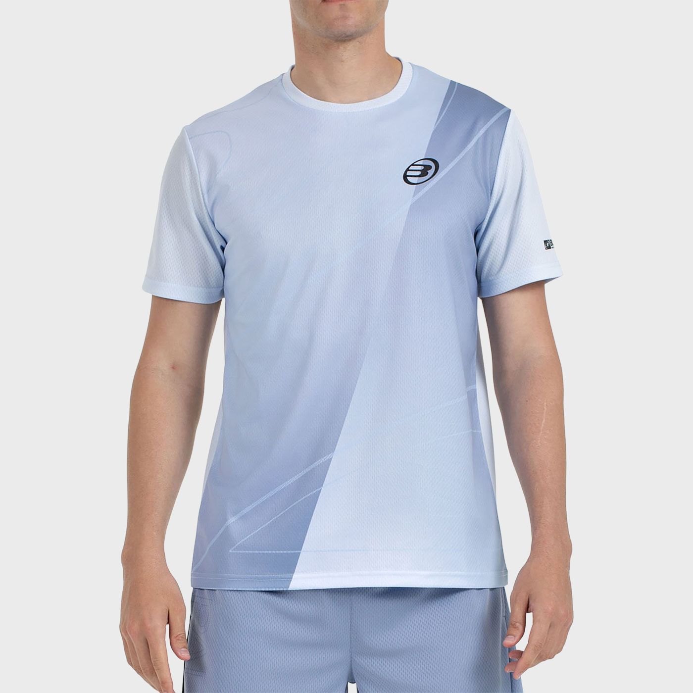 CAMISETA BULLPADEL CUMBRE AZUL GLACIAR