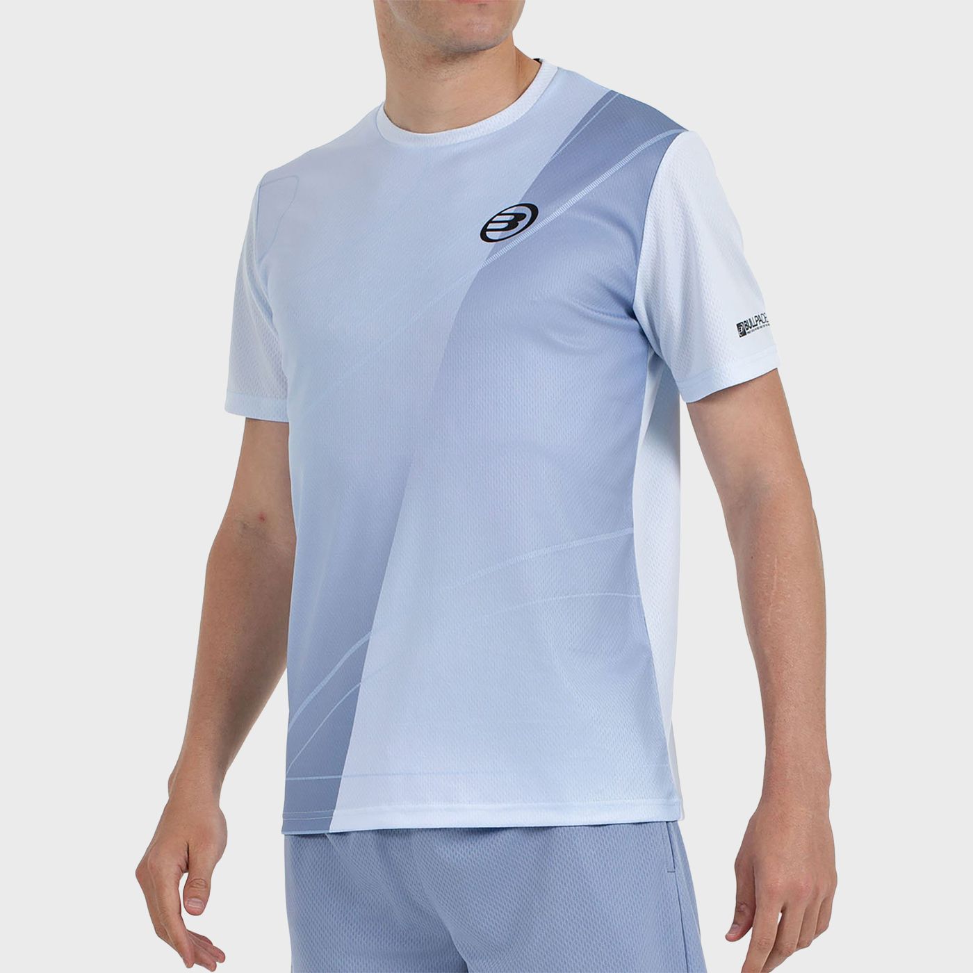 CAMISETA BULLPADEL CUMBRE AZUL GLACIAR