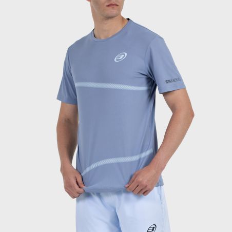 CAMISETA BULLPADEL CHELES AZUL SOMBRA