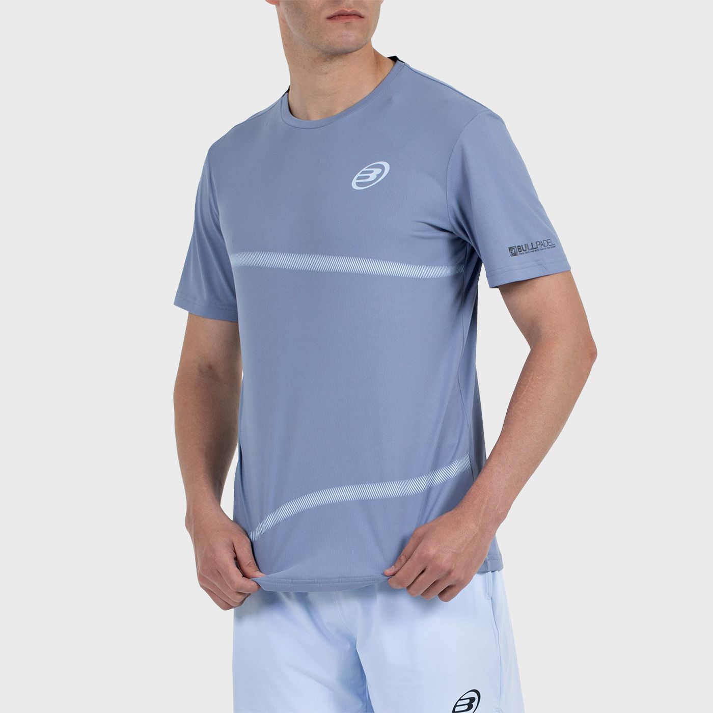 CAMISETA BULLPADEL CHELES AZUL SOMBRA