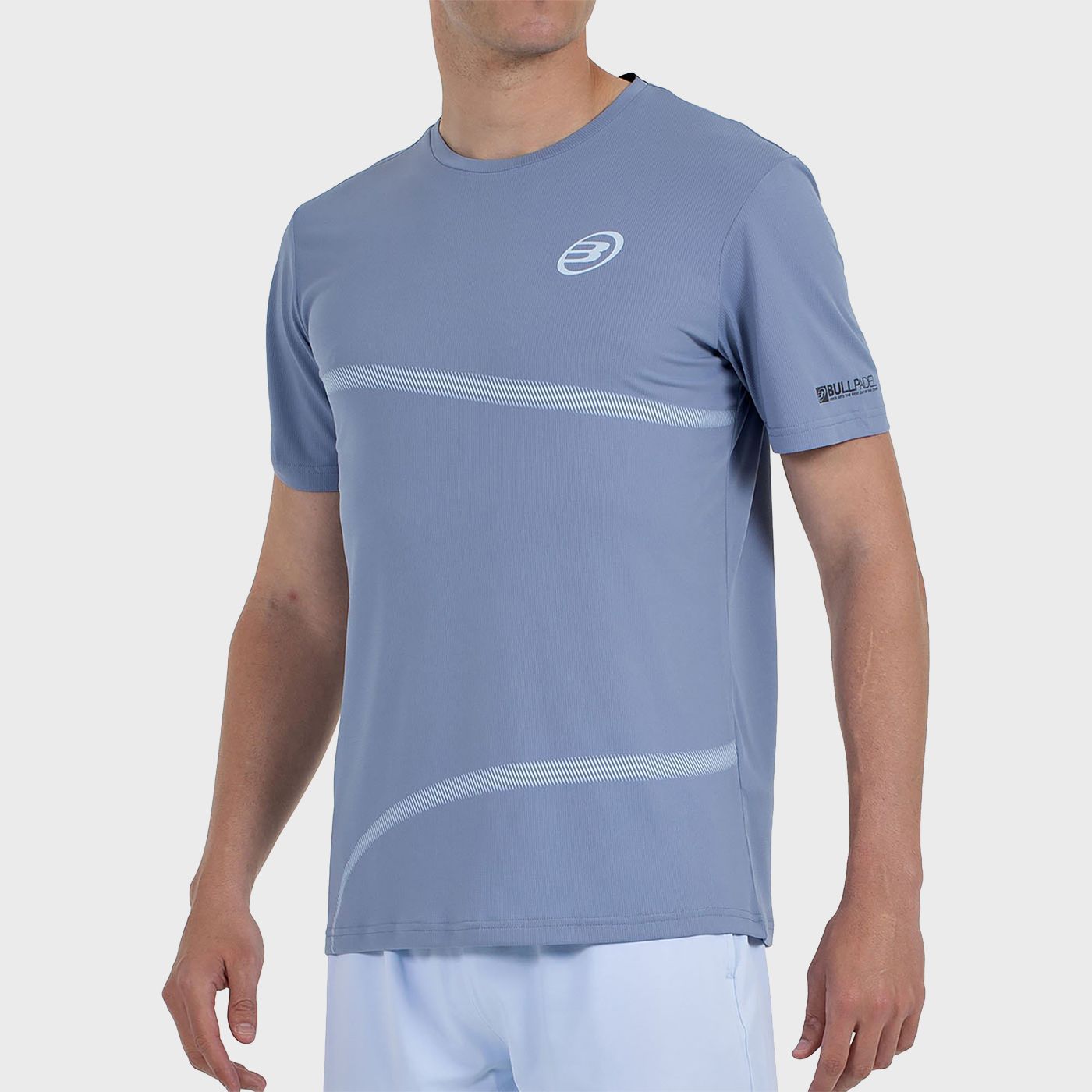 CAMISETA BULLPADEL CHELES AZUL SOMBRA