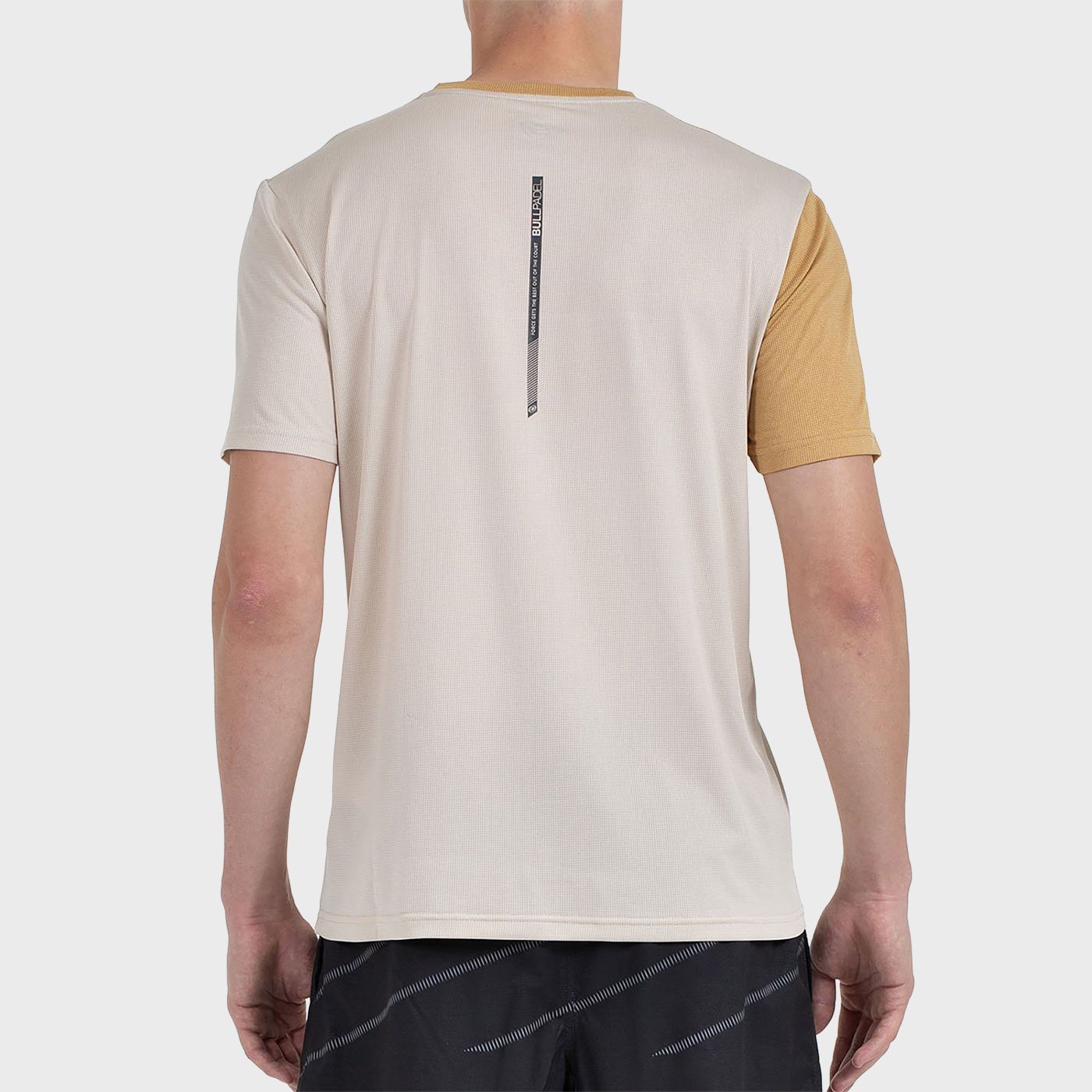 tienda de padel Madrid, tienda de padel online, tienda de padel españa, tienda de padel en linea, CAMISETA BULLPADEL CACIN BEIGE