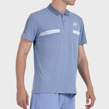 tienda de padel Madrid, tienda de padel online, tienda de padel españa, tienda de padel en linea, POLO BULLPADEL CALZADIL AZUL S
