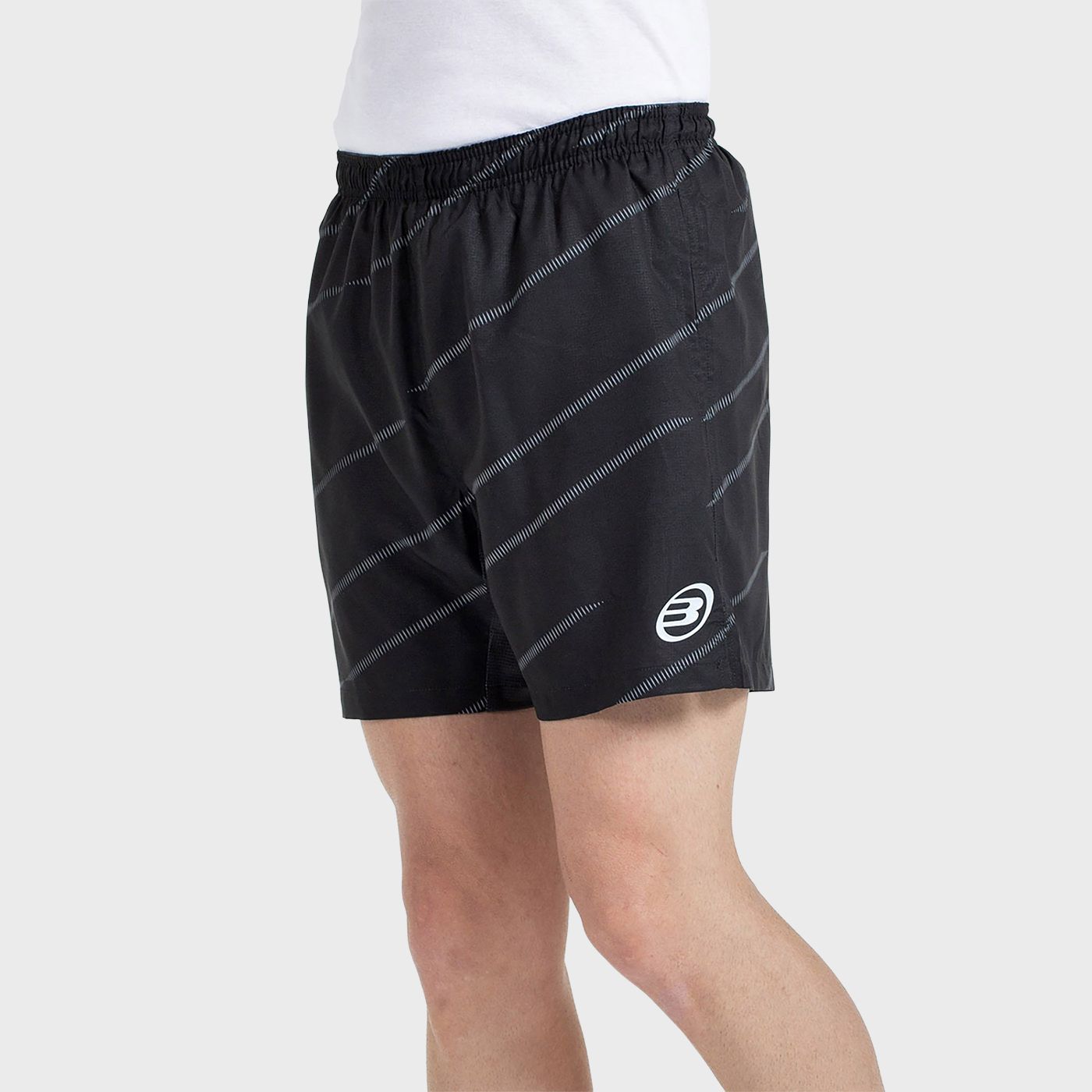 tienda de padel Madrid, tienda de padel online, tienda de padel españa, tienda de padel en linea, SHORT BULLPADEL CABANAS NEGRO