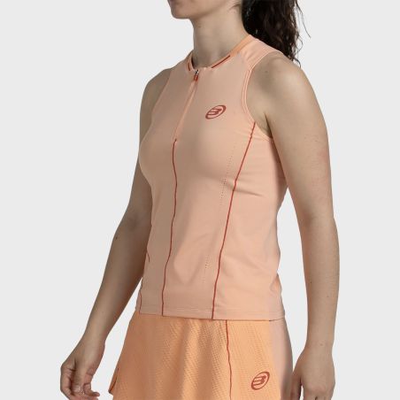 CAMISETA BULLPADEL ALDAIA NARANJA PASTEL