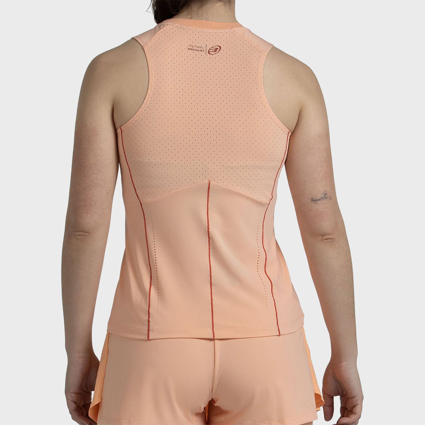 CAMISETA BULLPADEL ALDAIA NARANJA PASTEL